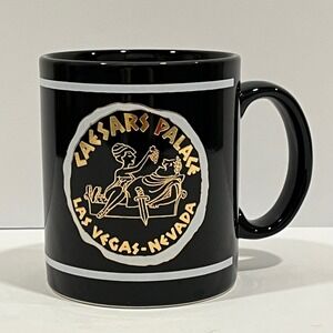 Vintage Caesars Palace Mug 1980s Rare Logo Excellent